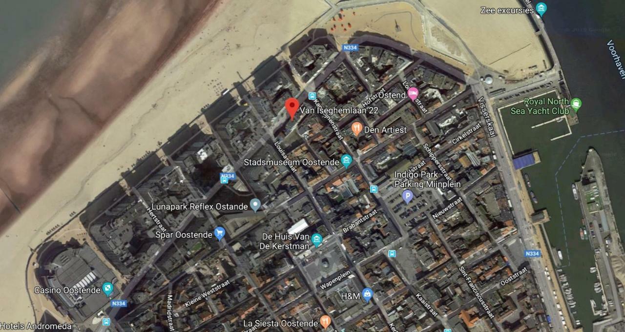 Westminster - Free Parking Leilighet Oostende Eksteriør bilde